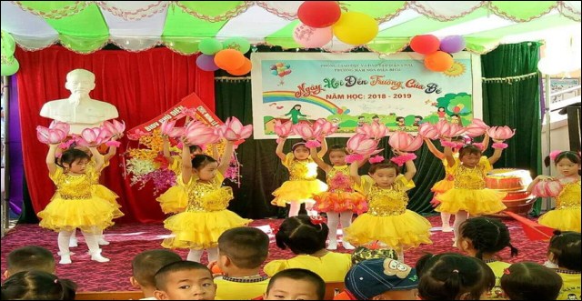 Hình ảnh Khai giảng năm học 2018-2019 của trường MN Diễn Bích
